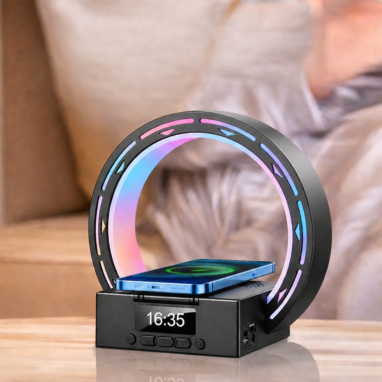 Réveil 4-en-1 Bluetooth